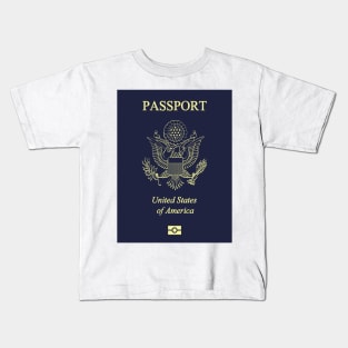 United States passport Kids T-Shirt